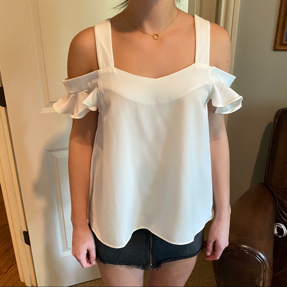 Caramela cold shoulder top